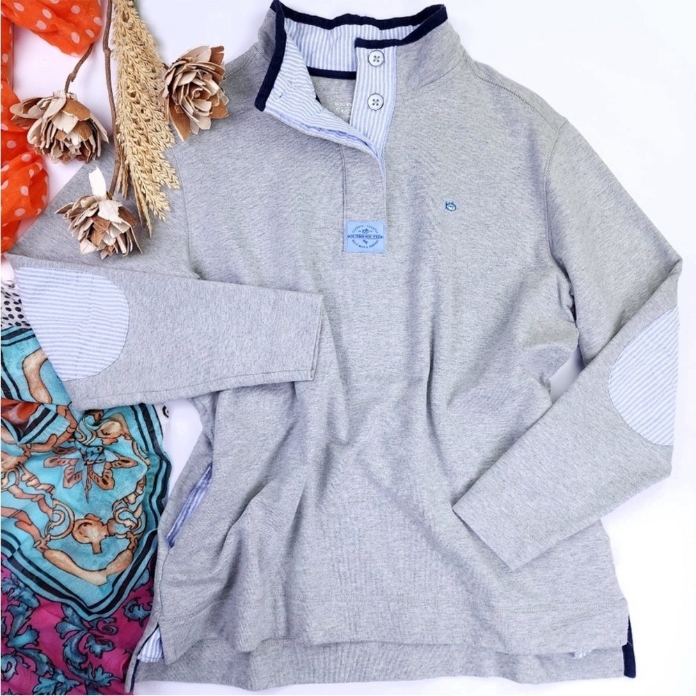 Southern Tide Gray Polo Shirt